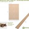 Ekena Millwork 94H x 1/4T Adjustable Wood Slat Wall Panel Kit w/ 3W Slats, Hickory contains 15 Slats SWW60X94X0250HI - alternate 5